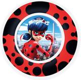 Prato Infantil Miraculous Ladybug 15 Cm Melamina - 126482 - Yangzi
