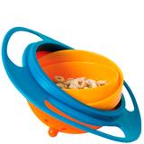 Prato Mágico Giro bowl 360º Azul - Buba Toys