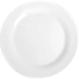 Prato Menu Raso Opaline Nadir Figueiredo - Branco / 24 Cm