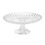 Prato para Bolo de Cristal com Pé Geneva 29cmx12cm Rojemac