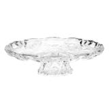 Prato para Bolo de Cristal com Pé Louise 31cmx10cm Rojemac