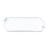 Prato para Bolo de Porcelana Branco 25cm Bird Colors Wolff - Rojemac