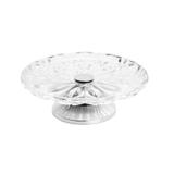Prato para Bolo de Prata Louise 31cm Rojemac