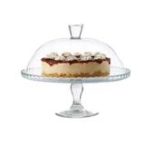 Prato para Bolo de Vidro com Pé Patisserie 27x32cms Day Home - Dayhome