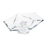 Prato para Bolo de Vidro com Titânio Spectral 36,5cm Rojemac Transparente