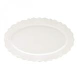 Prato para Couvert de Porcelana 34,6cmx26,2cm Fancy Rojemac Branco