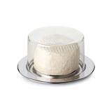 Prato para Queijo em Aço Inox com Tampa em Acrílico 17cm Light Vision - Outros