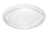 Prato para sobremesa em cristal pearl 19cm - wolff