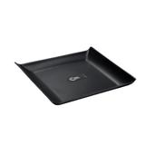 Prato Quadrado Pequeno Preto 16 x 16 x 2,5 cm - Coza - Brinox
