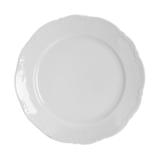 Prato Raso de Porcelana Chantelle Branco 27cm - Home Style
