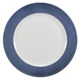 Prato Raso De Porcelana Schmidt Cilíndrica 26Cm Azul