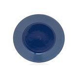 Prato Raso em Cerâmica Argos 26cm Azul - Casa etna