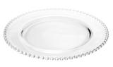 Prato Raso em Cristal Pearl 27cm - Wolff