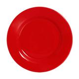 Prato Raso Médio Standard Vermelho 6 Peças Scalla