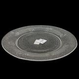 Prato raso multiuso vidro caracol 1 unidade 28cm wheaton - mcd