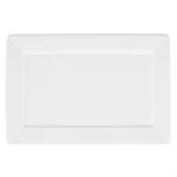 Prato Raso Plateau White Retangular 30x20 cm Oxford