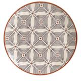 Prato Raso Porto Brasil Cerâmica Coup Geometria 27CM - 32756