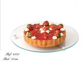Prato Redondo Cristal 35 Cm - Designer gabi