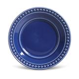 Prato Sobremesa De Cerâmica Atenas 20Cm Azul Navy - Porto Brasil
