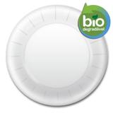 Prato Sobremesa Descartável 18cm Branco 10 unidades Kid Art - Festabox