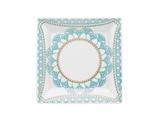 Prato Sobremesa Porcelana Quadrado 20 cm Quartier Domo Oxford - OXF 500