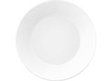 Prato Sobremesa Vidro 19 cm Branco Saturno Nadir - NAF 321
