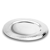 Prato Sousplat Design Aço Inox 33cm Gourmet Mix