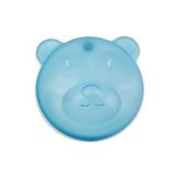 Prato Térmico com 3 Divisórias Ventosa e Tampa - Urso Azul - Giro Baby - Girotondo