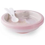 Prato Termico Infantil Com 2 Colheres E Ventosa URSINHA ROSA - Plasutil