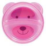 Prato Urso com Divisórias Rosa Buba