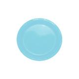Pratos Descartáveis Simples 15 cm Azul com 10 unid - Laurifestas