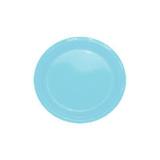 Pratos Descartáveis Simples 15 cm Azul com 10 unid - Laurifestas