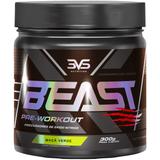 Pré-treino beast (300g) sabor maçã verde - 3vs nutrition