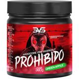 Pré-treino prohibido (360mg) sabor maçã verde - 3vs nutrition
