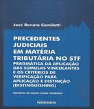 Precedentes Judiciais Em Materia Tributaria No Stf - Noeses