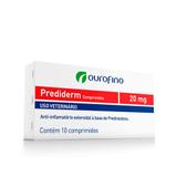 Prediderm (Dermacorten) 20mg - Cartela com 10 comprimidos - Ouro fino