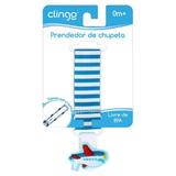 Prendedor De Chupeta - Avião - Clingo