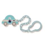 Prendedor de Chupeta Carro Azul - Nuk