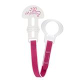 Prendedor de Chupeta Clip Girls - I Love Mommy - Rosa - MAM