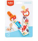 Prendedor De Chupeta Elefantinho Buba - Buba toys