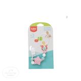 Prendedor de Chupeta Estrelinha Rosa 7981 - Buba