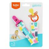 Prendedor de Chupeta Gatinho, Buba Buba Toys