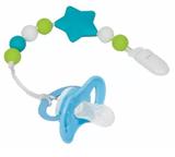 Prendedor de Chupetas Estrelinha Azul Buba - Buba toys