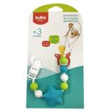 Prendedor Estrelinha De Silicone Menino Buba Baby 7981