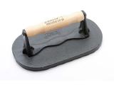 Prensador Ferro Alça Madeira 18,5x11,5cm Panela Mineira 0706