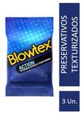 Preservativo Blowtex Action c/ 3 Unidades