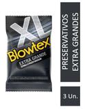 Preservativo Blowtex Extra Grande c/ 3 Unidades