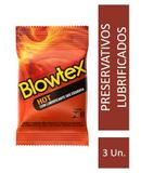 Preservativo Blowtex Hot c/ 3 Unidades