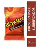 Preservativo Blowtex Hot c/ 3 Unidades