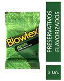 Preservativo Blowtex Menta c/ 3 Unidades